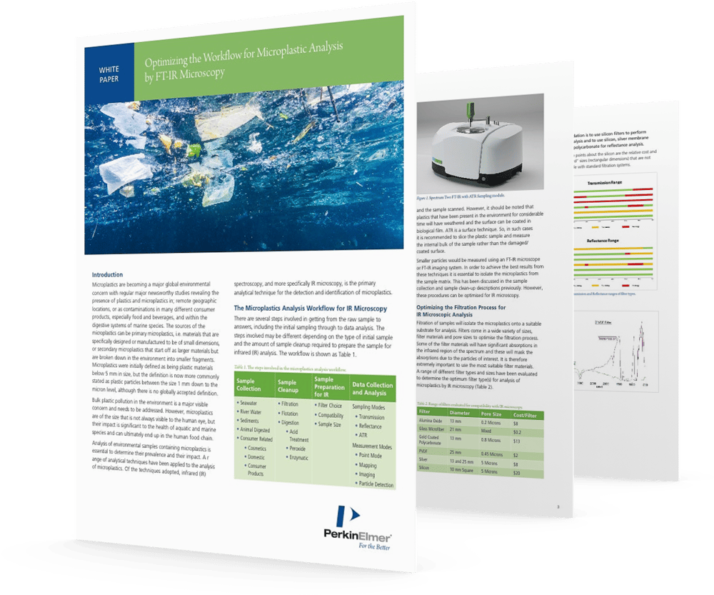 Optimizing the Workflow for Microplastic Analysis by FTIR Microscopy